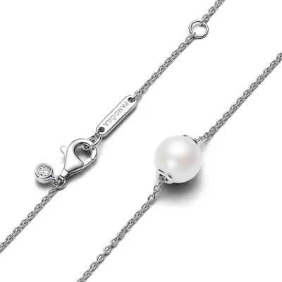 Produktbild von Kette für Damen aus Sterlingsilber mit Perle von PANDORA Timeless