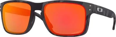 Obrázok produktu pre Oakley Holbrook Black Camo, Dospelý, Samec, Obdĺžnikový, Plný rámik, Čierna, Šedá, Čierna, Šedá