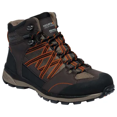 Produktbild von Regatta Samaris II wasserdichte mittelhohe Wanderschuhe, Schwarz 46 EU