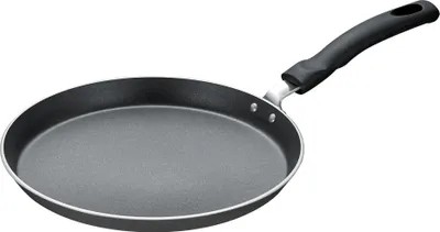 Produktbild von Crêpespfanne 25 cm, Aluminium, recycelt, schwarz - b.green - Alu Recycled