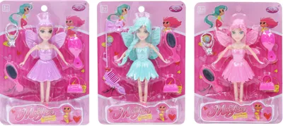 Image de Poupée fée avec accessoires 16 cm