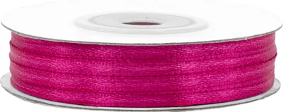 Produktbild von Satinband 3mm x 50m Rolle Fuchsia