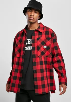 Immagine prodotto di Camicia da uomo Southpole Check Flannel Shirt rossa - XXL
