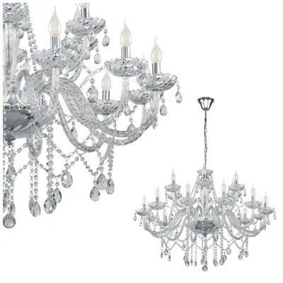 Image de Lustre 'BASILANO 1' KLAR, 18-flamme