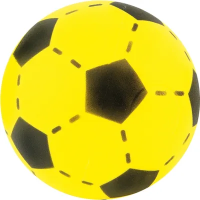 Produktbild von weicher Ball Softball Gelb Schaumstoffball Kinder Soft Fußball 20cm Atabiano 605