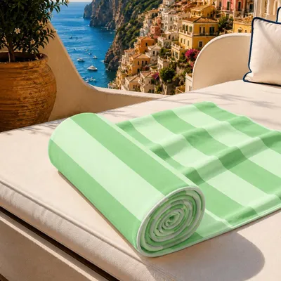 Productafbeelding van PETTI Artigiani Italiani - Strandlaken XXL, microvezel, 90x180 cm, groot formaat, badlaken