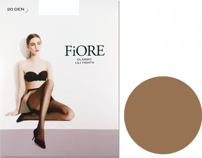 Produktbild von Glatte Damenstrumpfhose Fiore Lili 20 den Beige 3