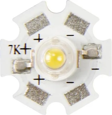 Image de Led Haute Puissance - 3 W - Blanc Chaud - 210 Lm