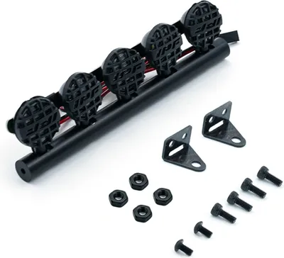 Obrázok produktu pre Sada príslušenstva LED svetiel na strechu 5 náhradných svetiel pre 1/10 Traxxas TRX-4 Trx4 Axial SCX10 90046 RC4WD D90 KM2