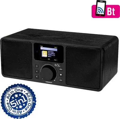 Zdjęcie produktu dla Radio internetowe SAL INR5000/BK