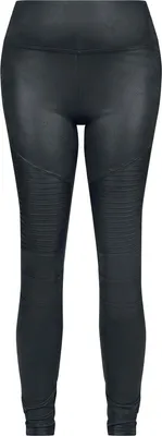 Produktbild von Black Premium by EMP Damen schwarze Leggings mit elastischem Bund S