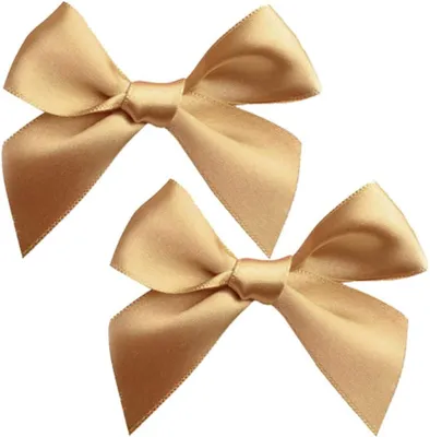 Productafbeelding van Satijnband voor decoratie - Set van 20 - Kant-en-klare strikken - Cadeaustrikken - Satijnen lint voor DIY bruiloft