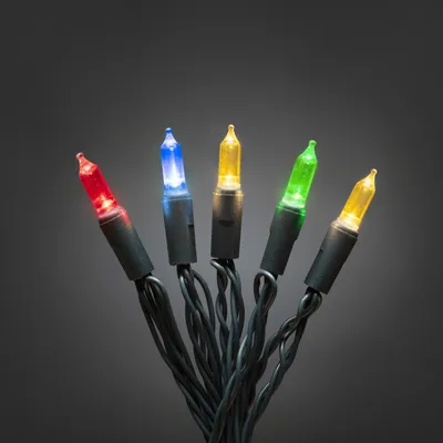 Obrázek produktu pro Konstsmide 6020-500, Zelená, IP44, 80 žárovek, LED, Modrá, Zelená, Červená, Žlutá, 19850 mm