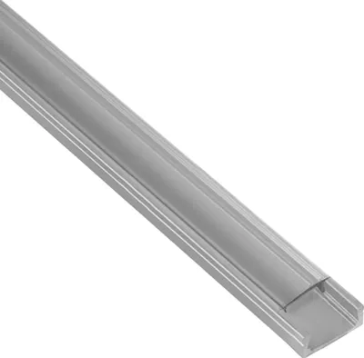 Produktbild von A15 LED Profil Silber 2m Abdeckung klar
