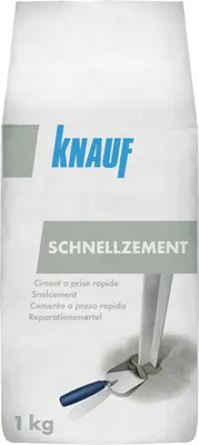Produktbild von Knauf Schnellzement für innen und außen 1 kg/ Sack