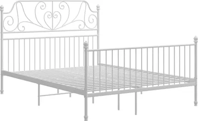 Immagine prodotto di Giroletto Bianco in Metallo 160x200 cm