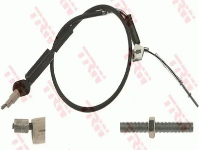 Produktbild von TRW Handbremsseil Seilzug Feststellbremse passend für MERCEDES-BENZ B-Klasse (W245) Vorne GCH528