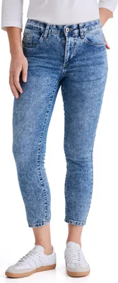 Produktbild von Stooker Women FLORENZ SEASON Damen 5-Pocket-Jeans Slim Fit 38 (Länge 26) bleached blue