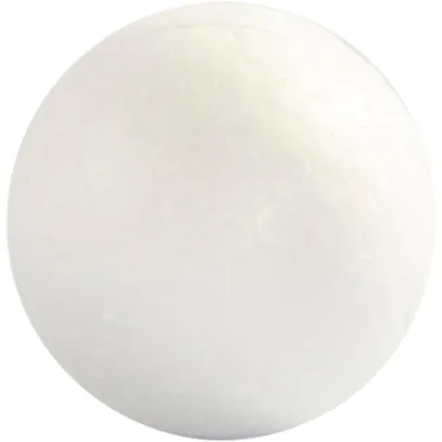 Produktbild von Styropor-Kugeln, D 3 cm, Weiß, 10 Stk/ 1 Pck [HOB-543011]