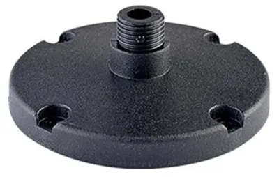 Obrázek produktu pro Kovová montážní základna pro signalizační sloupky o průměru 70 mm
