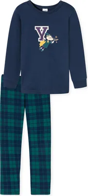Produktbild von Schiesser KleinkinGr.r Jungen Schlafanzug lang dunkelblau Stück Gr. 092