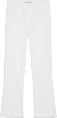 Produktbild von Denim trousers, high waist, flared 100 white Größe 29i/32