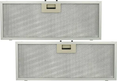 Produktbild von vhbw 2x Filter Metallfettfilter kompatibel mit Bauknecht DLHI 5660 857457316002 Dunstabzugshaube - 45,9 x 17,7 x 0,85 cm, Metall