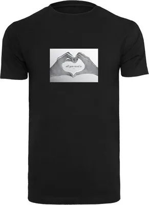 Immagine prodotto di Maglietta da uomo Mr. Tee Love SIgn Tee nera - XL