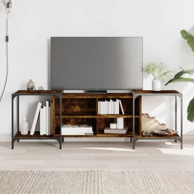 Produktbild von Maison Exclusive - TV-Schrank Räuchereiche 153x37x50 cm Holzwerkstoff