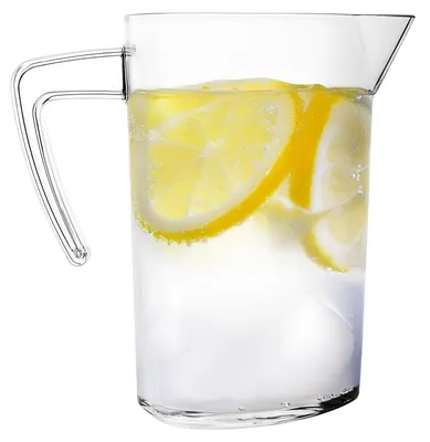Produktbild von MPDrink Wasserkrug Nice - transparent - PC-Kunststoff - 1L - Limonadenkrug - Einschenkkrug