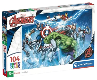 Immagine prodotto di Clementoni - Układanka 104 elementy Marvel Avengers - Puzzle Premium