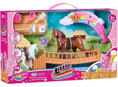 Image de Lot de chevaux avec accessoires - Trifox