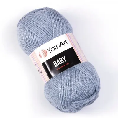 Obrázek produktu pro Yarn Art Baby 3072 Ice Grey Pletací příze