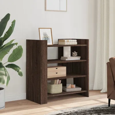 Produktbild von "2026 Aktion"Sideboard/Kommode - elegantes Design - Buffetschrank - Braun Eichen-Optik 73,5x35x75cm Holzwerkstoff NEU583315 - Kommoden