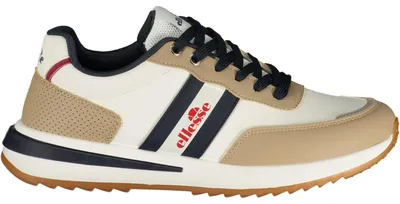 Produktbild von Weiße Herren-Sportschuhe mit blauen Akzenten und herausnehmbarer Sohle