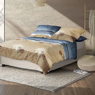 Produktbild von Irisette Seersucker Bettwäsche Easy 8163 sky 135x200 cm + 80x80 cm