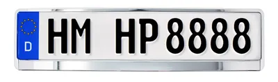 Produktbild von HPAUTO Kennzeichenhalter 18512 53,00cm 13,50cm 1,50cm 0,183kg