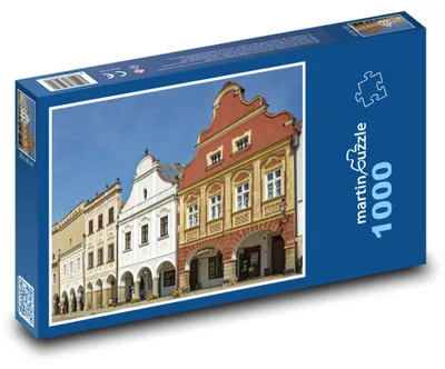 Obrázek produktu pro Puzzle 1000 Historické centrum Telče - martinpuzzle