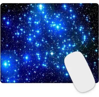Immagine prodotto di Tappetino per mouse da gaming con bordi cuciti, dimensioni 26 x 21 x 0,3 cm, lavabile, antiscivolo, realizzato in Spandex e gomma naturale