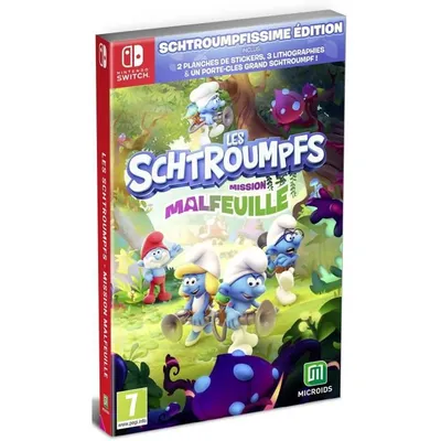 Produktbild von Microids Die Schlümpfe: Mission Blattpest - Limited Edition, RP (Rating Pending)
