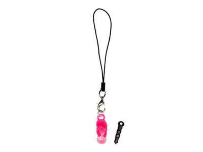 Produktbild von Badelatsche Zehentrenner Handyanhänger Miniblings Handyschmuck Sandalen pink