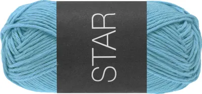 Produktbild von Lana Grossa STAR 50 g klassisches Topflappengarn 100 % Baumwolle 90 m Farbe 121 - Türkisblau