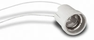 Produktbild von Lampenfassung, Sockel E27  Hochvolt Keramik 190-230V