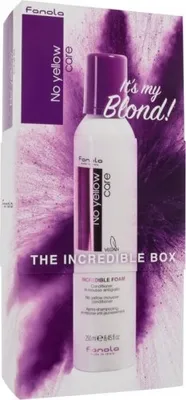 Produktbild von Fanola No Yellow Care Incredible Foam Odżywka w piance do włosów blond 250 ml
