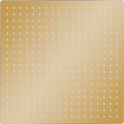 Produktbild von vidaXL Regenbrause Edelstahl 50x50 cm Quadrat Golden