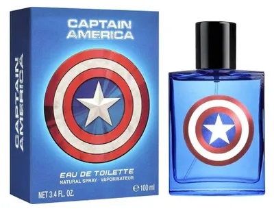 Image de Marvel, Captain America, Eau de Toilette, pour hommes, 100 ml