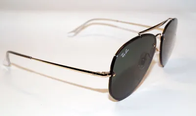 Produktbild von Ray-Ban Blaze Aviator, Erwachsener, Uni, Pilot, Pilot, Vollrand, Schwarz
