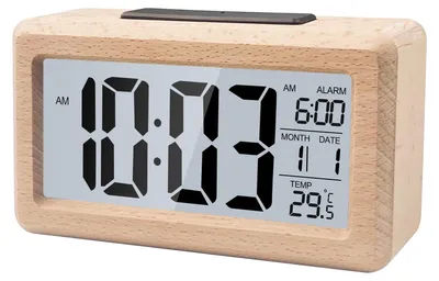 Immagine prodotto di Sveglia digitale con display della temperatura e funzione snooze