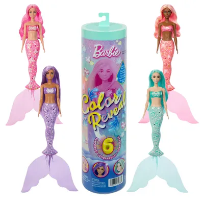 Produktbild von Barbie Color Reveal Doll, Modepuppe, Weiblich, 3 Jahr(e), Mädchen, 298 mm, 140 g