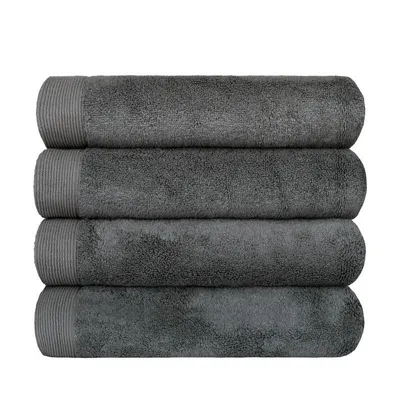 Produktbild von SCANquilt Handtuch MODAL SOFT, dunkelgrau, 75% Baumwolle, 25% Modal, 50 x 100 cm